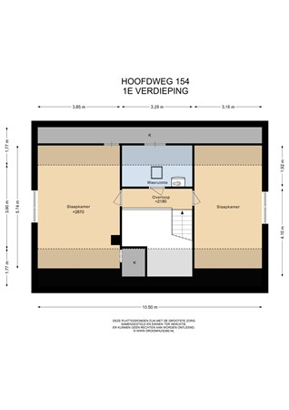 Floorplan - Hoofdweg 154, 1433 JX Kudelstaart